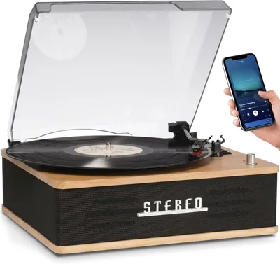 Denver VPB-262LW Retro Turntable Bluetooth Speaker Best Deal