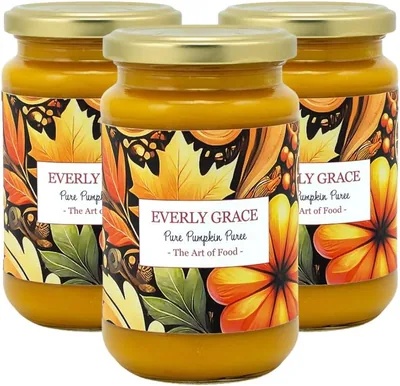 Everly Grace Pure Pumpkin Puree, 3-Pack - Best Deal