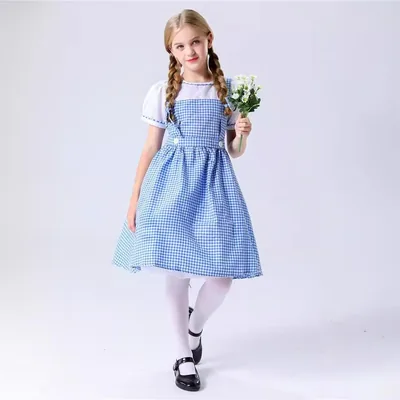Trocdaxil Dorothy Costume Girls Book Week Halloween Costumes Princess Dress Up Best Deal