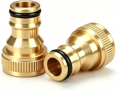 2 stk Brass snabbsammare 1/2" kvinnlig tråd tap hosnätt Anpassare Kompatibel med Gardena Plug-in System - Best Price