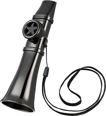 Kazoo Profesjonalny instrument muzyczny, metalowy flet Kazoo dla gitarzystów, ukuleleści i klawiaturystów - przenośne akompaniamenty