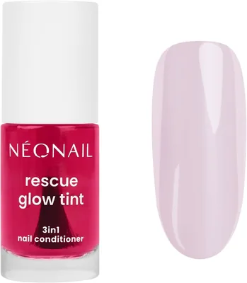 NÉONAIL Regenerująca odżywka do paznokci 3w1 - Rescue Glow Tint 3in1 Nail Conditioner - Pielęgnacja i Kolor - Glazed Strawberry - Best Deal