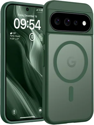 TOCOL Skal för Google Pixel 11 Pro, Alpinegrön, MagSafe Kompatibel