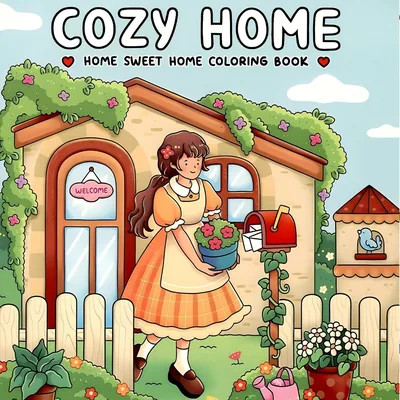 CNTOAE Coloring Book - Cozy Animals for Adults & Teens