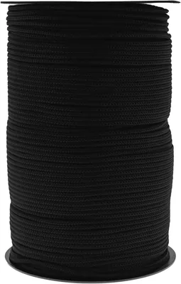 Stafil Corda Thailandese 3 mm 400 g 200 m per Crochet, Nero - Sconto 60%