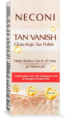 Tan Vanish ग्लूटा-कोजिक स्किन पॉलिश | 58% ऑफ़ | त्वचा के फेफड़े निकालें और चमक प्राप्त करें