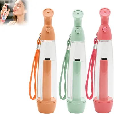 Set de 3 Pulvérisateurs Manuels à Brumisation, Spray d'Eau Portable pour Visage et Corps