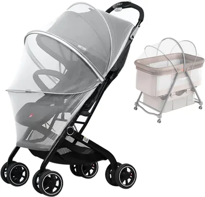 Tazweeq Baby Mosquito Net - Durable Mesh for Strollers, Bassinets & Playards