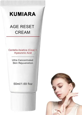 Kumiara Korean Age Reset Cream, 2026 Crema Idratante Viso Kumiara con Centella Asiatica (Cica) e Acido Ialuronico, Idratazione Intensa - Sconto del 73%