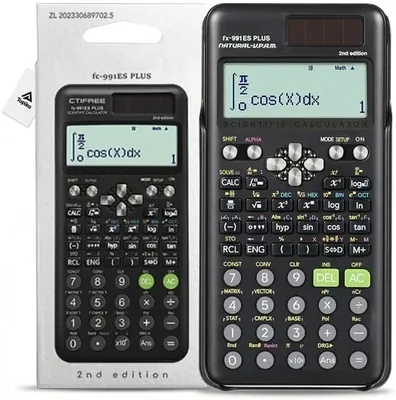 Topika Scientific Calculator 417 Functions Dual Display