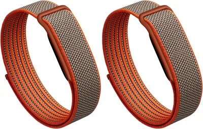 Introti Fitbit Air Band Ersättningsstrape, Nylon Justerbar Sportlöpp, Hook & Loops Täckt Band för Google Fitbit Air Fitness