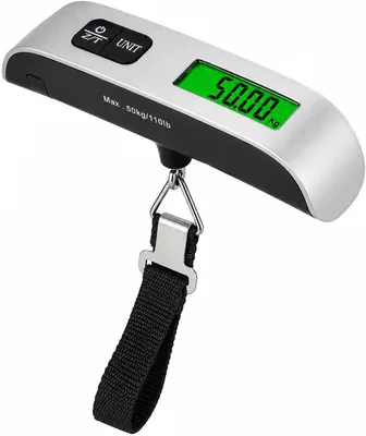 Balança Digital Portátil de Mão 50kg com Visor LCD e Alça Resistente - Melhor Preço