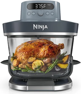 Ninja Crispi Pro Freidora Vidrio 6 en 1 1800W 5.6L Azul AS101LAABL