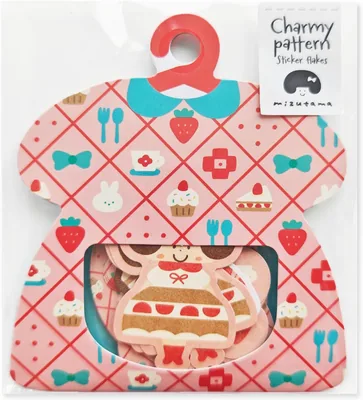 World Craft MZCFS001 Mizutama Seal, Charmy Pattern, Flake Seal, Shortcake-chan 最高価格