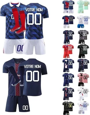 Maillot de football personnalisé Coupe du Monde 2026 FUXINGHUAYA Équipe de France Soccer Kits pour enfants et adultes avec nom