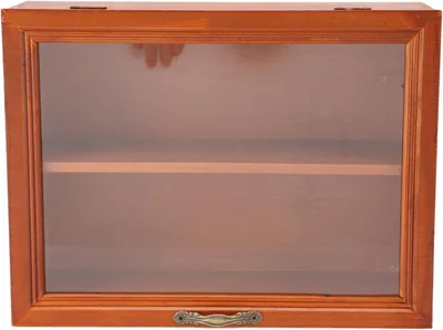 BAFOVY Träskåp med Minifigursskåp, 2 Våningar, 30x11x23 cm - Best Deal