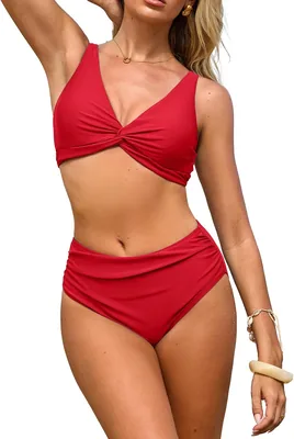 CharmLeaks Women Triangle Bikini Set Padded Swimsuit Best Deal
