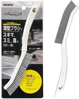 アズマ BA721 リコリカ 細ブラシ 硬さ、隙間、溝の掃除に 浴室ドア、換気口、サッシュレール用 最安値 — ベストディール