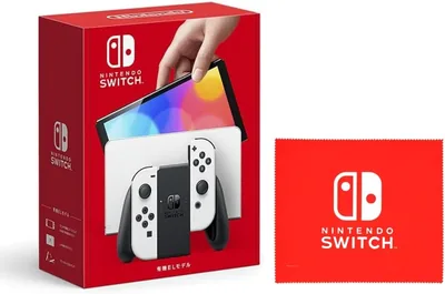 Nintendo Switch（有機ELモデル） Joy-Con(L)/(R) ホワイト【Amazon.co.jp限定】付き