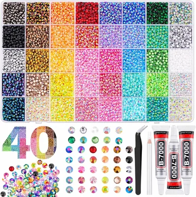 32000Pcs 3mm Rhinestones Kit Best Deal
