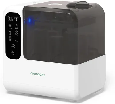 Momcozy DeepClean D8 Lavabiberones, Esterilizador y Secador | 8 biberones, chorros giratorios