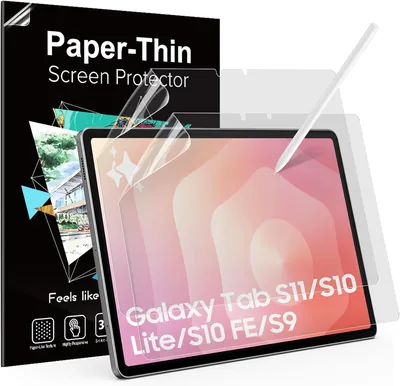 TiMOVO 2 Pakiet Ekranu Protektoru z Papierem dla Galaxy Tab S11/S10 Lite/S10 FE | Pisz i Rysuj Jak na Papierze, Anti-Glare, Anti-Scra