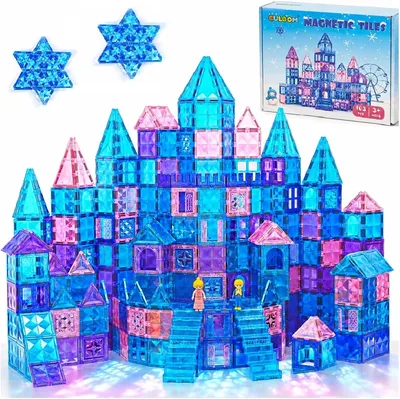 CULOOM Magnetic Tiles 103PCS Kids Building Blocks