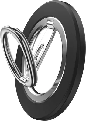 マグネチックリング 強力な両面磁石 360度回転 スマートフォンリング 垂直・水平安定スタンド