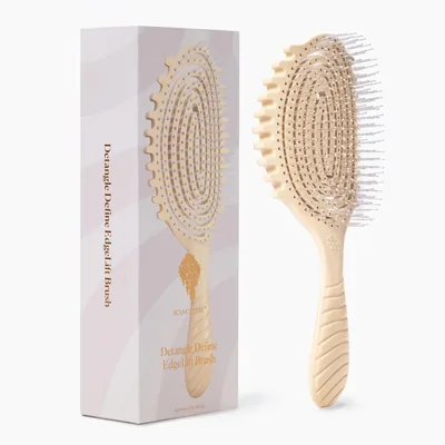 Bounce Curl Detangle Define EdgeLift Brush - Shortbread