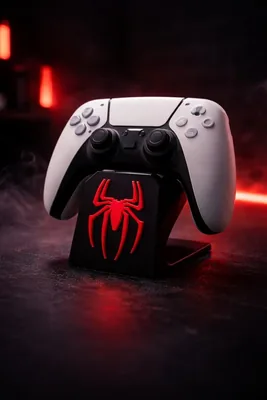 VAALI Gaming Controller Stand - Universal Display Holder for PS5, Xbox & Switch Controllers | Spider-Themed Design | Anti-Slip