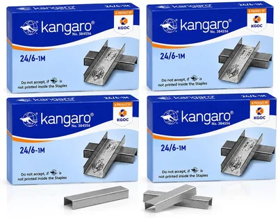 24/6 Staple Pins, 4000 Count, Heavy Duty Office & Home Use