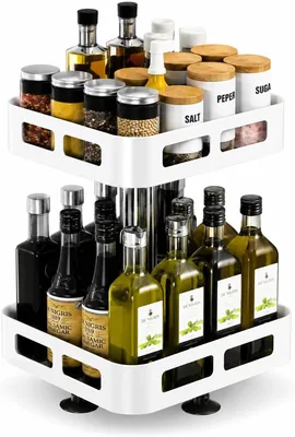 360° Rotating Lazy Susan Kitchen Organizer