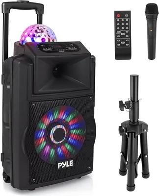 Soundwave PA Speaker System - 700W Bluetooth Speaker with Mic Set Best Deal