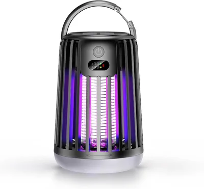 電撃殺虫器 Nicesun 34% Off - 強力電気蚊取り機 UV光源吸引式 LED誘虫灯 USB/ソーラー充電