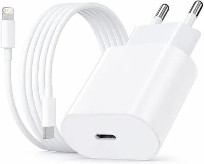 شحن سريع USB-C * كابل Lightning متوافق مع iPhone