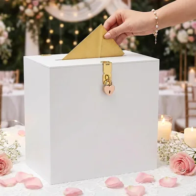 FwQoFvk Acrylic Wishing Well Card Box Best Deal