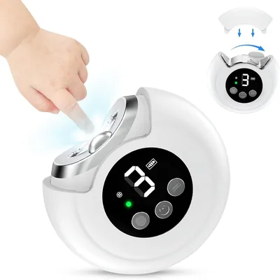 Cortauñas Eléctrico Vantisan para Bebés con Luz Nocturna - Recargable 3 Velocidades | Mejor Oferta