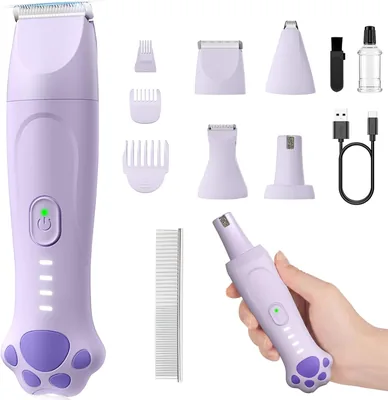 4-in-1 Dog Clippers Kit 72% Off