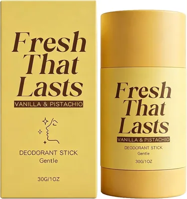 Fresh That Lasts Deodorant Stick, Vanilla & Pistachio