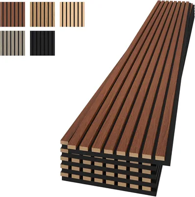 TONOR Wood Slat Acoustic Panels 6 Pack
