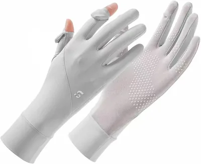 Cooling Sun Protection Gloves UPF 50+ UV Ice Feel Touch Screen