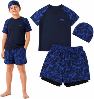 Boys 3-Piece Swimming Suit Set