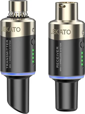 LEKATO 5.8GHz Wireless XLR Mic System Deal