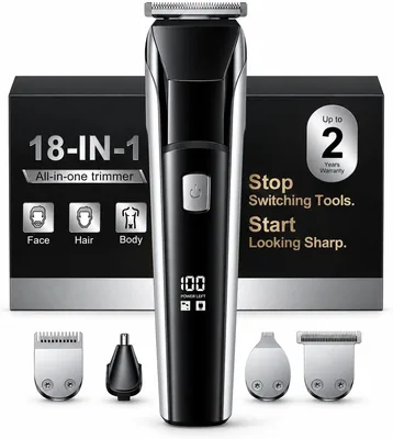 YGZ Beard Trimmer 4-in-1 Grooming Kit