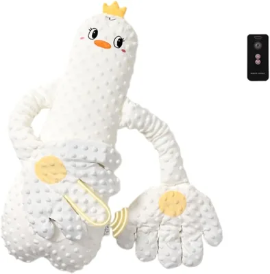 GEBYUI乳児睡眠サポート 動物デザイン ぬいぐるみ型 安眠クッション