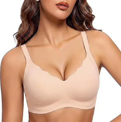 Soutien-gorge sans coutures pour femme Bresdk - Padded Bra Sans Armature