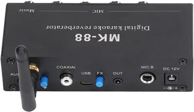 Marhynchus Amplificador Estéreo Bluetooth 5.0 con Reverberador Digital