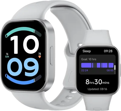 Xiaomi Redmi Watch 6 Active, AMOLED de 1.85', 18 días de batería, Plata | Reloj inteligente para hombre y mujer