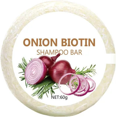 Shampooing à l'oignon ZCAYJR - Soin anti-frizz avec biotine, 37% de réduction