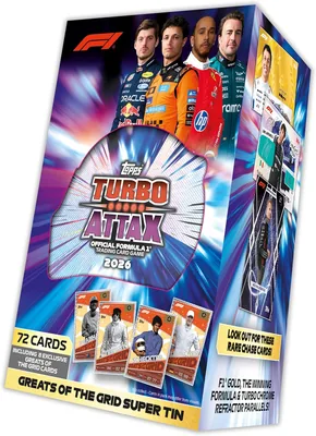 Topps Formula 1 2026 Turbo Attax - Super Tin - Greats of the Grid Best Deal